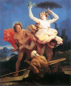 Giovanni Battista Tiepolo : Apollo and Daphne